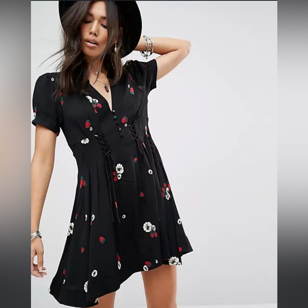 Free People Dream Girl Mini Dress